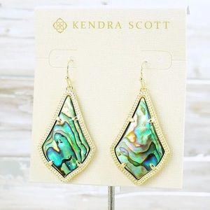 Kendra Scott Alex drop earring in abalone shell